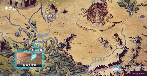 《鬼哭邦》迷路者位置：谷久