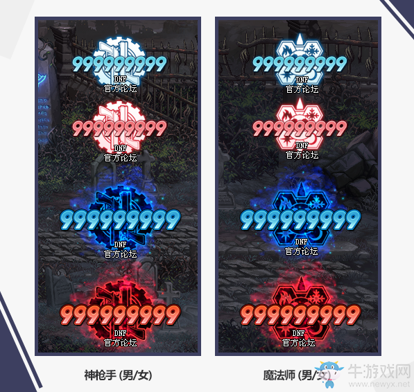 《DNF》2019國慶套傷害字體外觀介紹