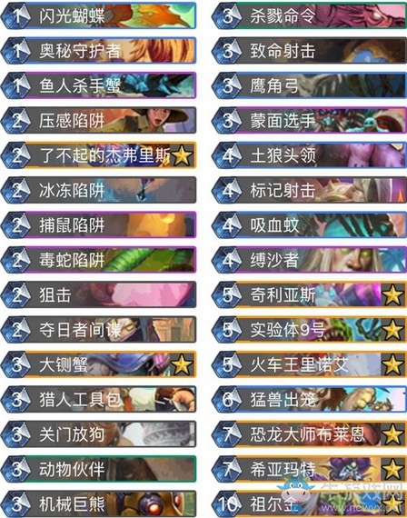 《爐石傳說》奧丹姆奇兵比利君宇宙獵卡組推薦