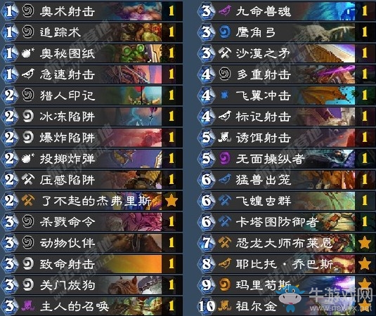 《爐石傳說》奧丹姆奇兵Hatul宇宙藍龍獵卡組推薦
