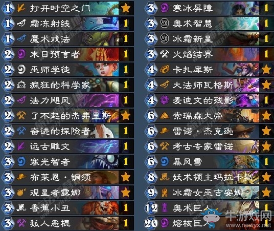 《爐石傳說》奧丹姆奇兵國服前百狂野宇宙任務法卡組推薦