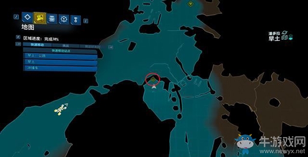 《無主之地3》地圖/挑戰/收集：旱土（2）