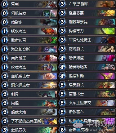 《爐石傳說》奧丹姆奇兵Knoepklapper狂野宇宙刀賊卡組推薦