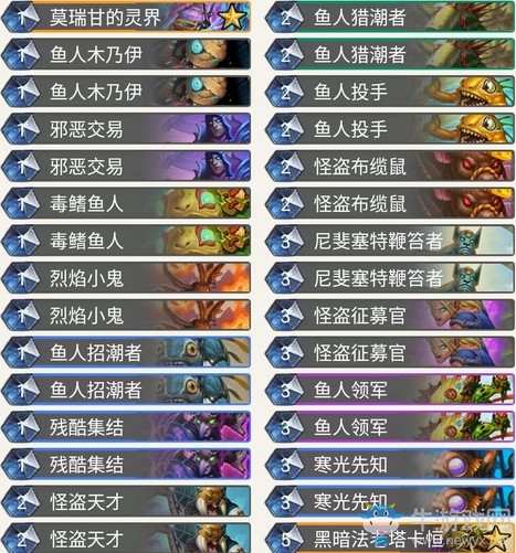 《爐石傳說》奧丹姆奇兵swide魚人術卡組推薦