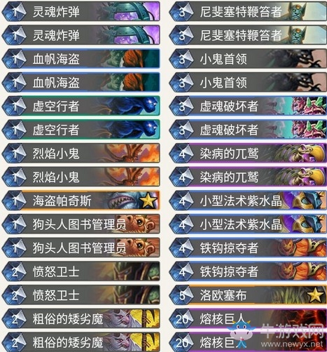 《爐石傳說》奧丹姆奇兵狂野自殘園卡組推薦