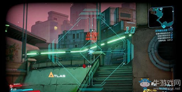 《無主之地3》地圖/挑戰/收集：勒科特城（2）