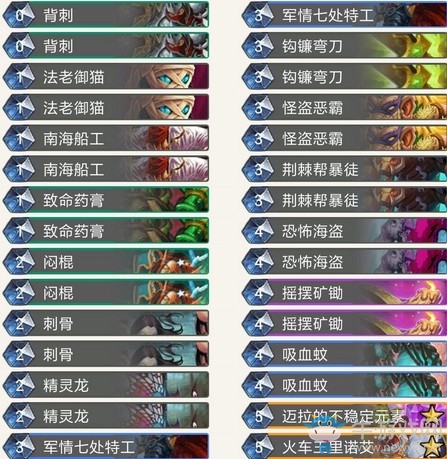 《爐石傳說》奧丹姆奇兵新手盜賊卡組推薦