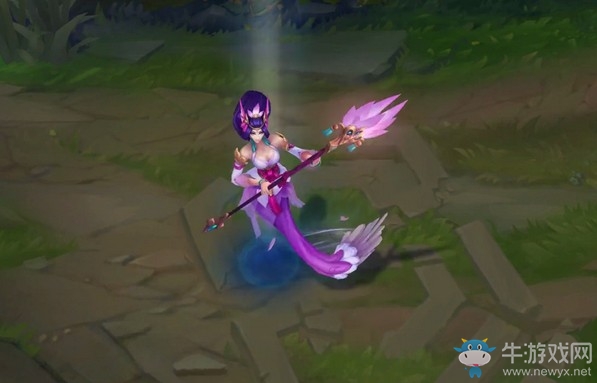 《LOL》玉劍傳說 寒潭夭夭皮膚介紹