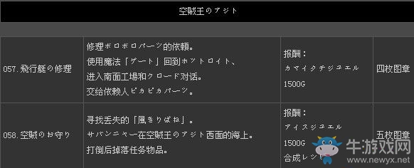 《二之國(guó)：白色圣灰的女王》全支線(xiàn)任務(wù)列表（2）