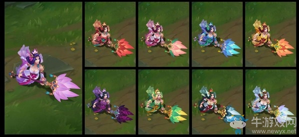 《LOL》玉劍傳說 寒潭夭夭炫彩皮膚