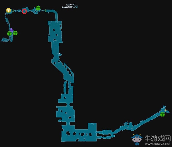 《無主之地3》地圖/挑戰/收集：霓虹之路（1）