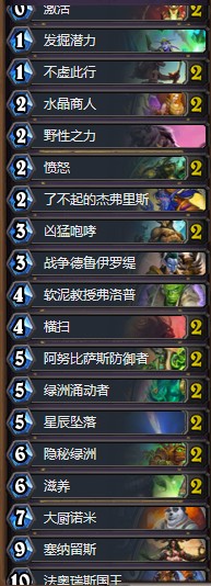 《爐石傳說》奧丹姆奇兵HSre任務德卡組推薦