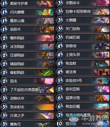 《爐石傳說》奧丹姆奇兵歐服傳說宇宙獵卡組推薦