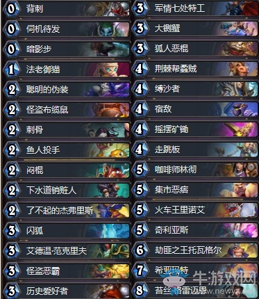 《爐石傳說》奧丹姆奇兵包羅萬象宇宙賊卡組推薦