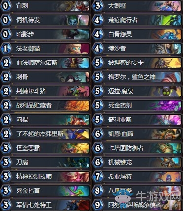 《爐石傳說》奧丹姆奇兵驢鴿登頂宇宙亡語賊卡組推薦