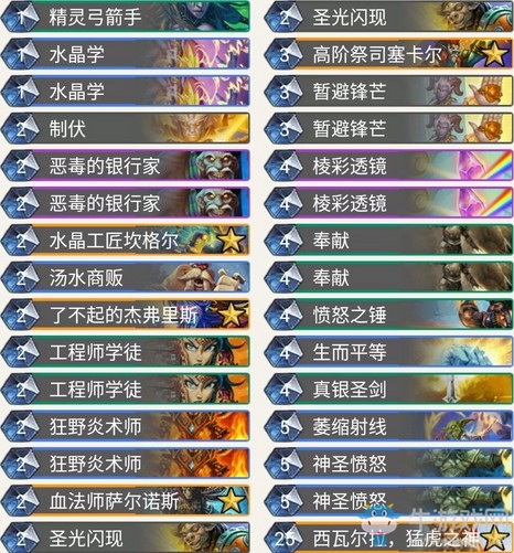 《爐石傳說》奧丹姆奇兵RNGleaoh元氣騎卡組推薦