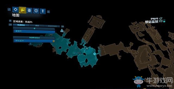 《無主之地3》地圖/挑戰/收集：鐵砧監獄（2）