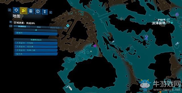 《無主之地3》地圖/挑戰/收集：洪澤盆地（5）