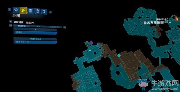 《無主之地3》地圖/挑戰/收集：雅各布斯莊園（4）