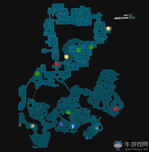 《無主之地3》地圖/挑戰(zhàn)/收集：雅各布斯莊園（1）