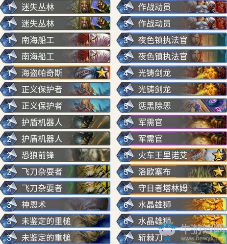 《爐石傳說》奧丹姆奇兵狂野閱兵騎卡組推薦