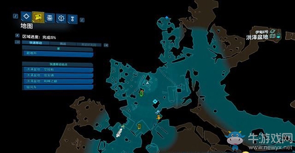 《無主之地3》地圖/挑戰/收集：洪澤盆地（2）