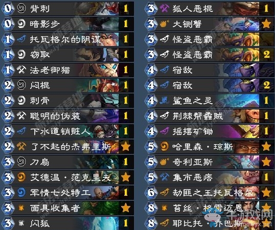 《爐石傳說(shuō)》奧丹姆奇兵亞服登頂苔絲宇宙賊卡組推薦