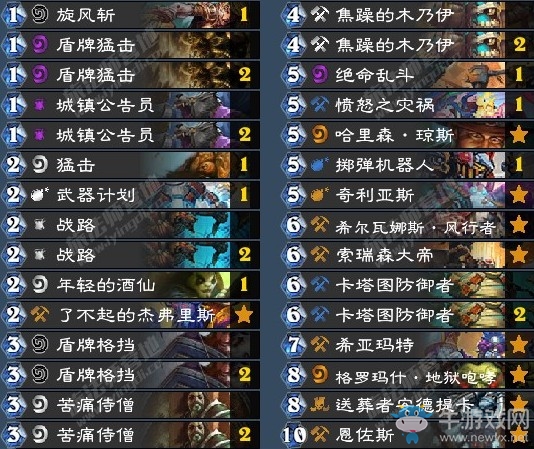 《爐石傳說》奧丹姆奇兵斐波那契恩佐斯戰卡組推薦