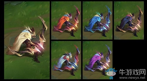 《LOL》西部天使 艾希炫彩皮膚
