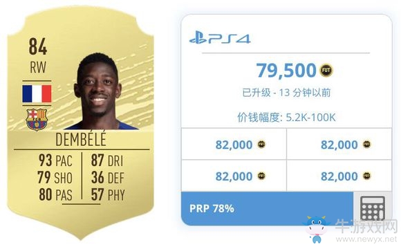 《FIFA 20》神卡球員梅西和登貝萊推薦及點(diǎn)評