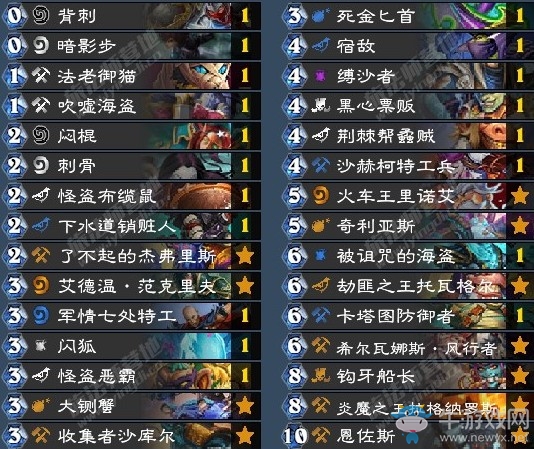 《爐石傳說》奧丹姆奇兵matsup宇宙賊卡組推薦