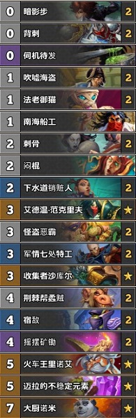 《爐石傳說》奧丹姆奇兵狂野宿敵節奏賊卡組推薦