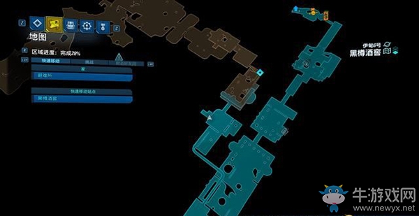 《無主之地3》地圖/挑戰/收集：黑樽酒窖