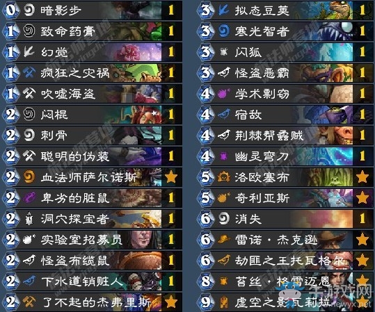 《爐石傳說》古墓怪譚狂野控制型宇宙賊卡組推薦