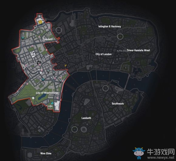 《看門狗：軍團》地圖總覽圖介紹