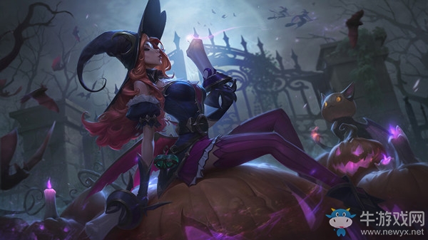 《LOL》魅惑女巫 厄運(yùn)小姐皮膚介紹