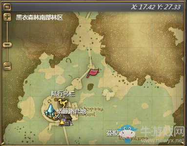 《最終幻想14》白魔法師60級職業(yè)任務坐標