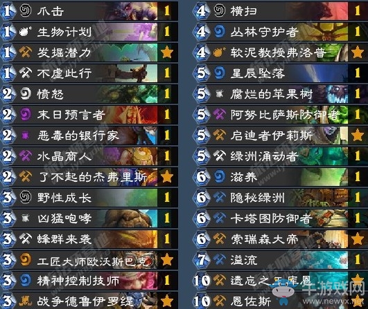 《爐石傳說》古墓怪譚Dane宇宙無限德卡組推薦