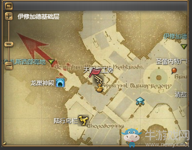《最終幻想14》機工士60級職業(yè)任務坐標