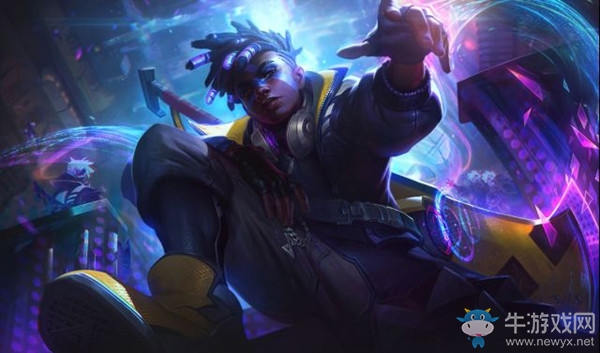《LOL》真實(shí)傷害樂團(tuán) 艾克皮膚