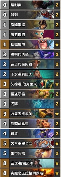 《爐石傳說》古墓怪譚標準任務賊卡組推薦