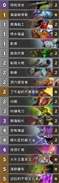 《爐石傳說》古墓怪譚刀油節(jié)奏賊卡組推薦