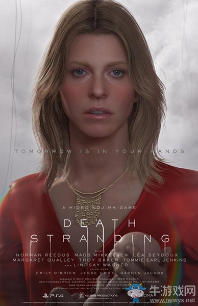 《死亡擱淺》角色AMELIE海報