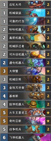 《爐石傳說(shuō)》古墓怪譚機(jī)械獵卡組推薦