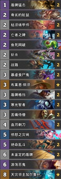 《爐石傳說》古墓怪譚無限戰卡組推薦