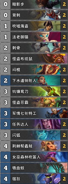 《爐石傳說》新人節奏賊卡組推薦