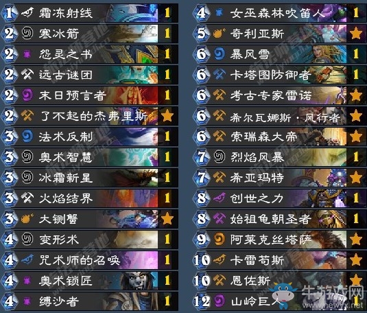 《爐石傳說》古墓怪譚Fante宇宙法卡組推薦