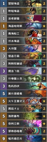 《爐石傳說》古墓怪譚iskambil奇數賊卡組推薦