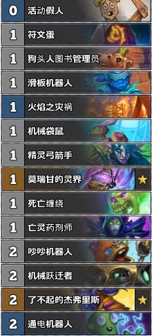 《爐石傳說》古墓怪譚sipiwi94宇宙鍘蟹術卡組推薦