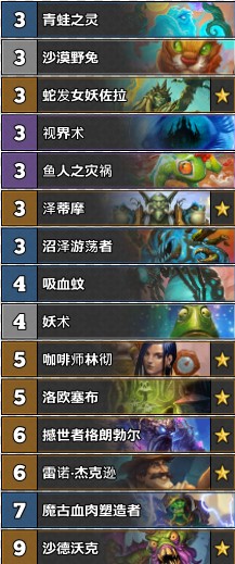 《爐石傳說》古墓怪譚RenoJackson戰(zhàn)吼薩卡組推薦